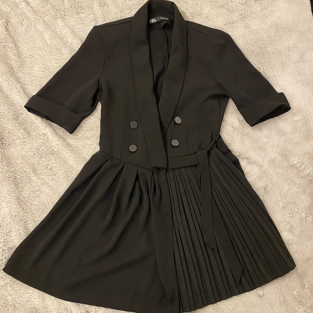 Zara Pleated Front Play Suit, S